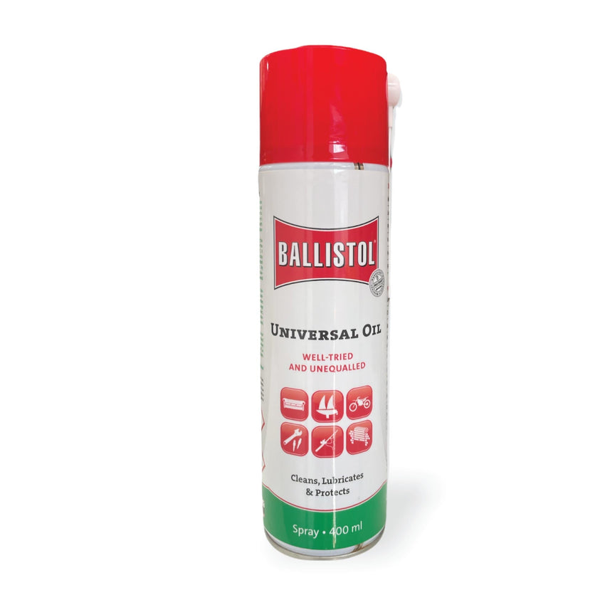 Ballistol 400ml Universal Oil Lubricant Spray Eco Biodegradable Cleaner Tristar Online