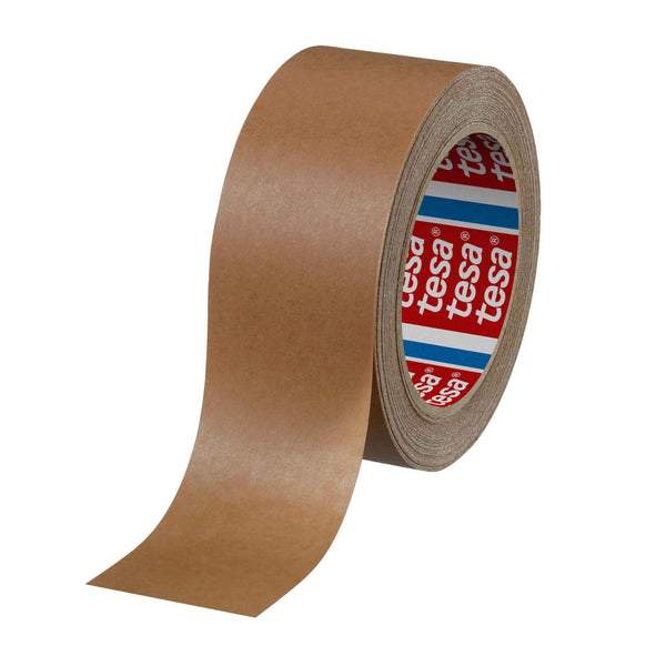 1x Eco Packing Tape 48mmx50m - Brown Kraft Paper Carton Sealing Tesa 4313 Tristar Online