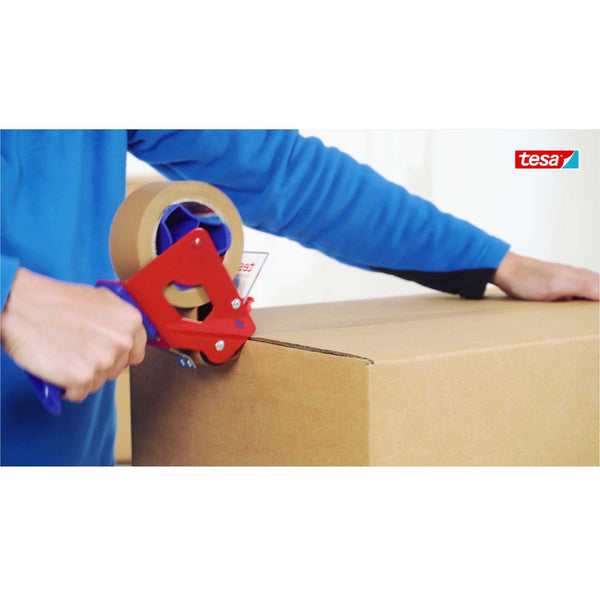 1x Eco Packing Tape 48mmx50m - Brown Kraft Paper Carton Sealing Tesa 4313 Tristar Online