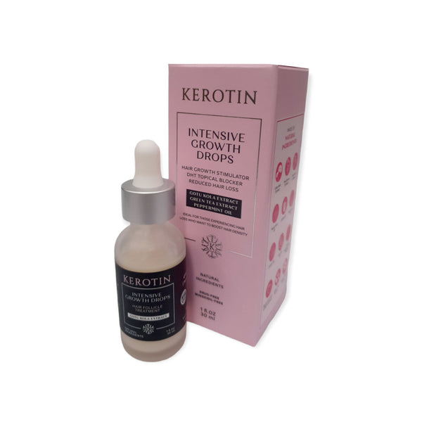 Kerotin Intensive Hair Growth Drops 30ml - Hair Loss Care DHT Blocker Stimulate Tristar Online