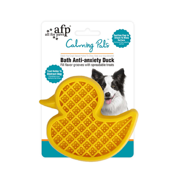 Dog Bath Time Calming Lick Mat - Suction Duck - Food Treat Feeder Tristar Online
