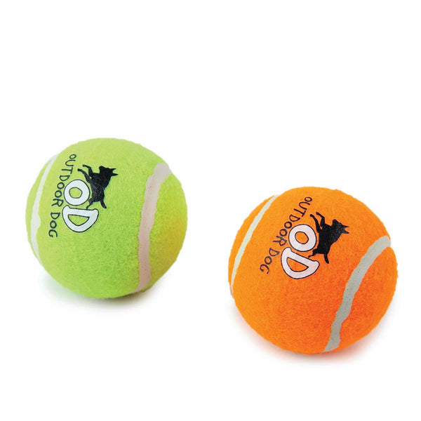 6 Pack Squeaking Tennis Ball - 6.5cm Squeaky Dog Puppy Play Fetch Outdoor Toy Tristar Online