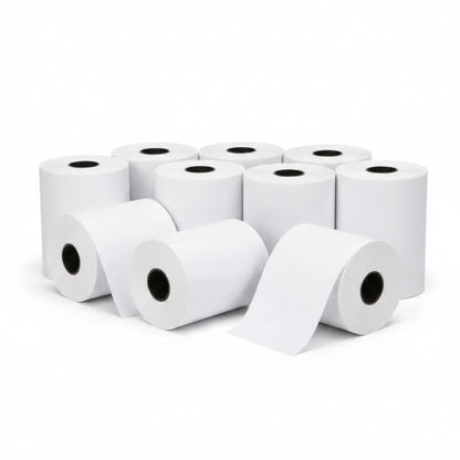 10x Thermal Paper Rolls 80x80mm -  47.5m Register EFTPOS POS Receipt Bulk