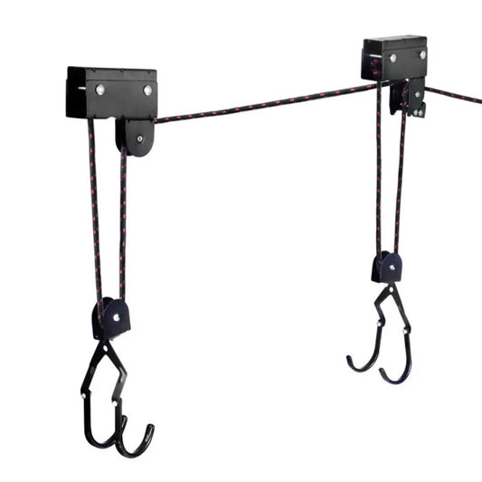 Social Hike Kayak Hoist - 34kg Garage Ceiling Pulley Lift for Kayak Bike Storage