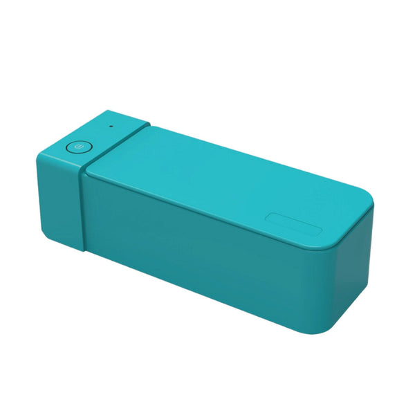 600ml Ultrasonic Jewellery Cleaner Mini Lake Blue - Portable Personal Sonic Bath Tristar Online