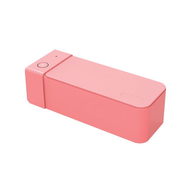 600ml Ultrasonic Jewellery Cleaner Mini Pink - Portable Personal Sonic Bath Tristar Online