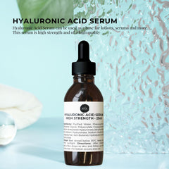 100ml Hyaluronic Acid Serum - High Strength Cosmetic Face Skin Care Tristar Online