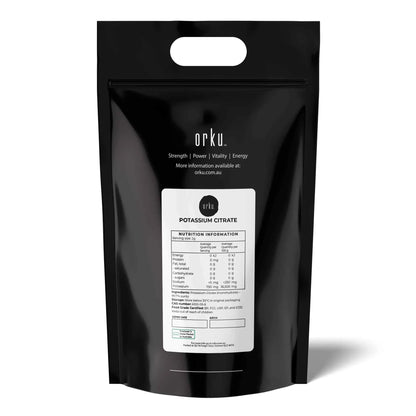 Orku 20Kg Potassium Citrate Food Grade - Granular BP USP FCC E332 Additive