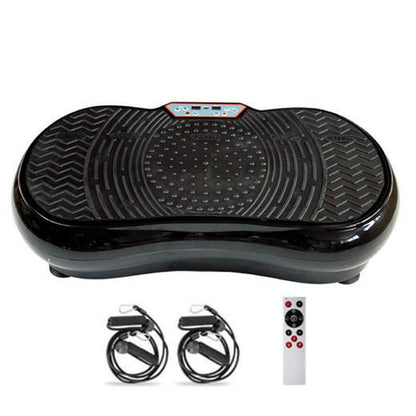 Social Hike Black Vibration Machine Platform - Exercise Plate Whole Body Workout
