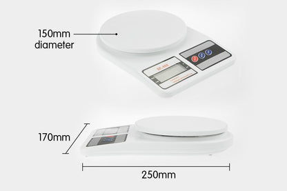Klika Digital Kitchen Scales 10kg / 1gm Electronic Food Scale