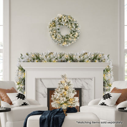 Christabelle 61cm Majestic Snow Tabletop Prelit Christmas Tree Tristar Online