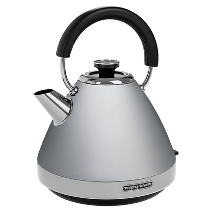 Morphy Richards 1.5L Venture Collection Pyramid Kettle in Steel Grey Tristar Online