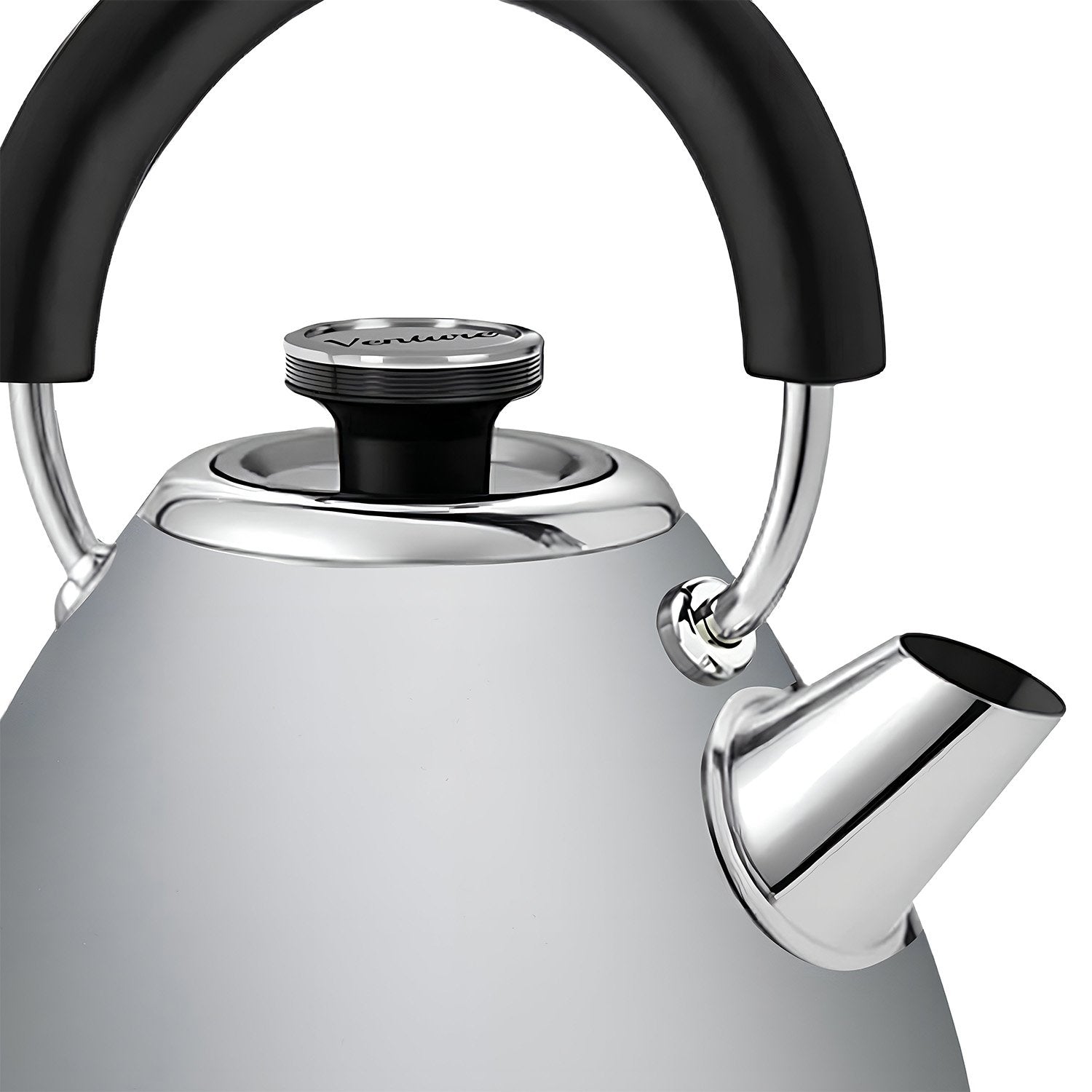 Morphy Richards 1.5L Venture Collection Pyramid Kettle in Steel Grey Tristar Online