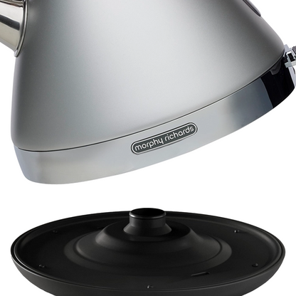 Morphy Richards 1.5L Venture Collection Pyramid Kettle in Steel Grey Tristar Online