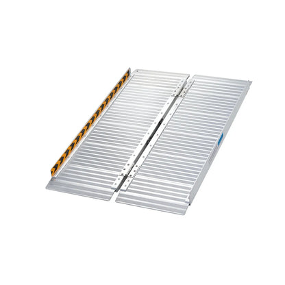 Kartrite 3ft Portable Foldable Aluminium Wheelchair Ramp - Heavy Duty 275kg Load Non-Slip Ramp for Steps Kerbs Vans