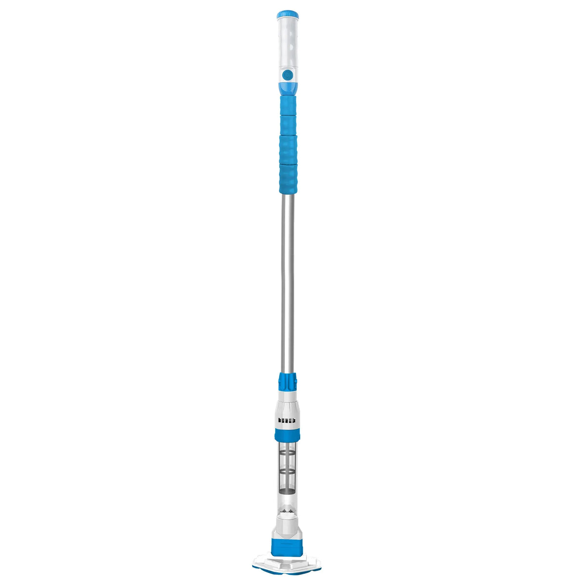 Aquajack Cordless Rechargeable Spa and Pool Vacuum Cleaner with Telescopic Pole & 2 Heads - 60 Min Runtime