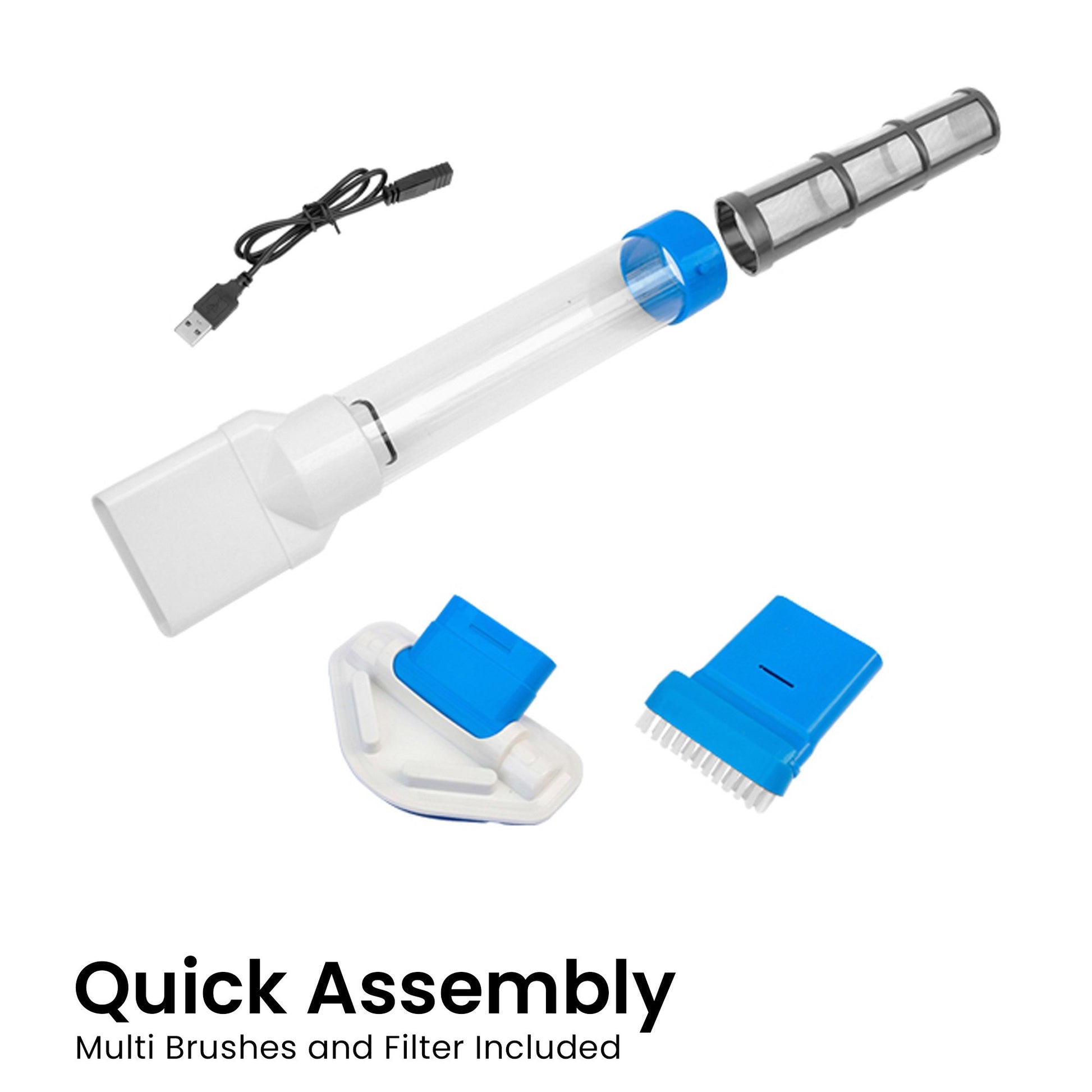 Aquajack 127 Portable Rechargeable Spa and Pool Vacuum Cleaner Tristar Online