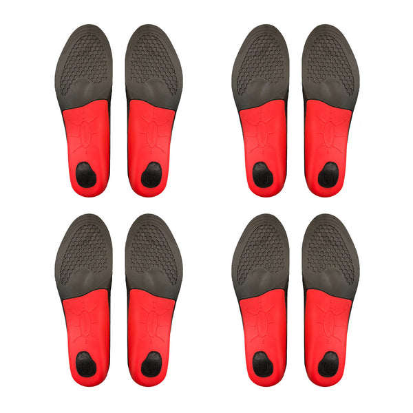 4X Pair Full Whole Insoles Shoe Inserts M Size Arch Support Foot Pads