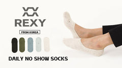 Rexy 5 Pack Medium Multi Colour Daily No Show Ankle Socks Non-Slip Breathable Tristar Online