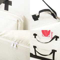 Massage Table Bed Portable Delux Wheeled Carry Bag 70cm WHITE Tristar Online