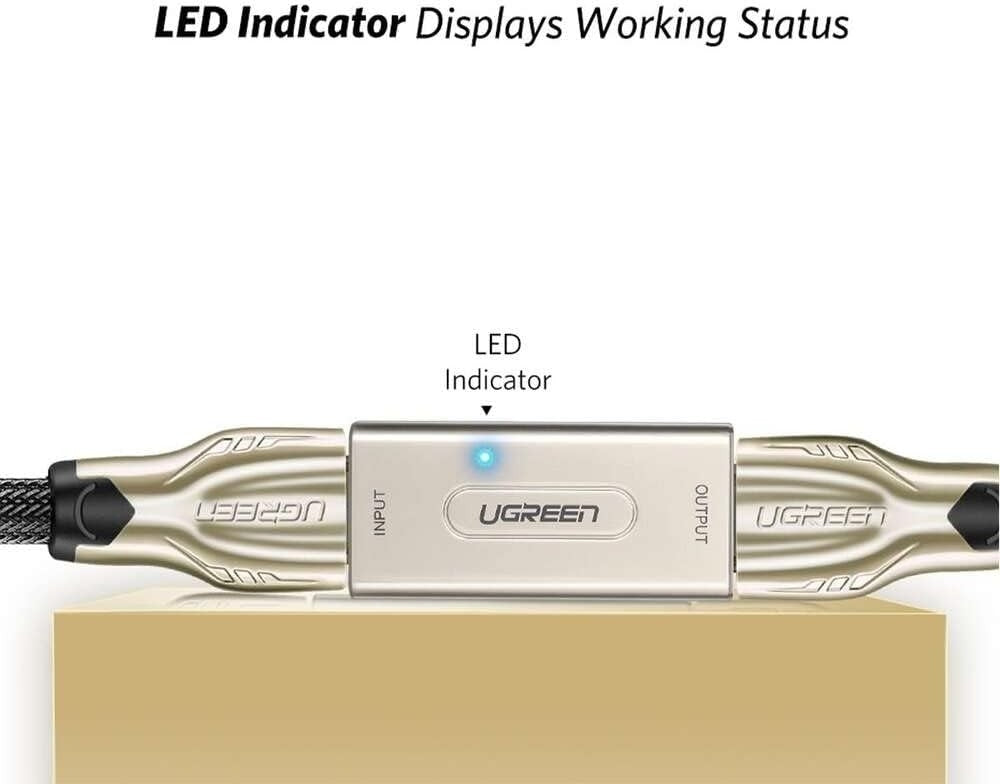 UGREEN 40265 HDMI Extender Signal Booster Active HDMI to HDMI Connector Tristar Online
