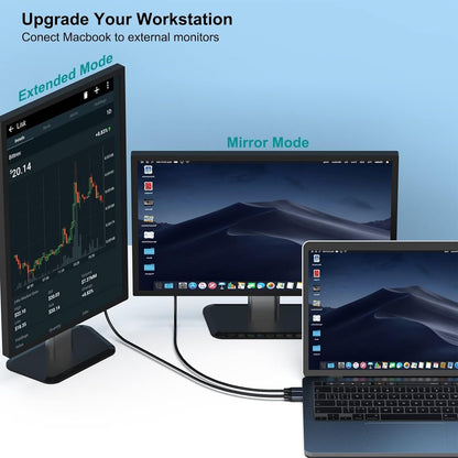 BENFEI 207GY-3F USB-C to DP 0.9m 8K@60Hz Thunderbolt 3 Tristar Online