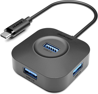 BENFEI 371BK USB-C 4-port USB 3.0 Hub Tristar Online