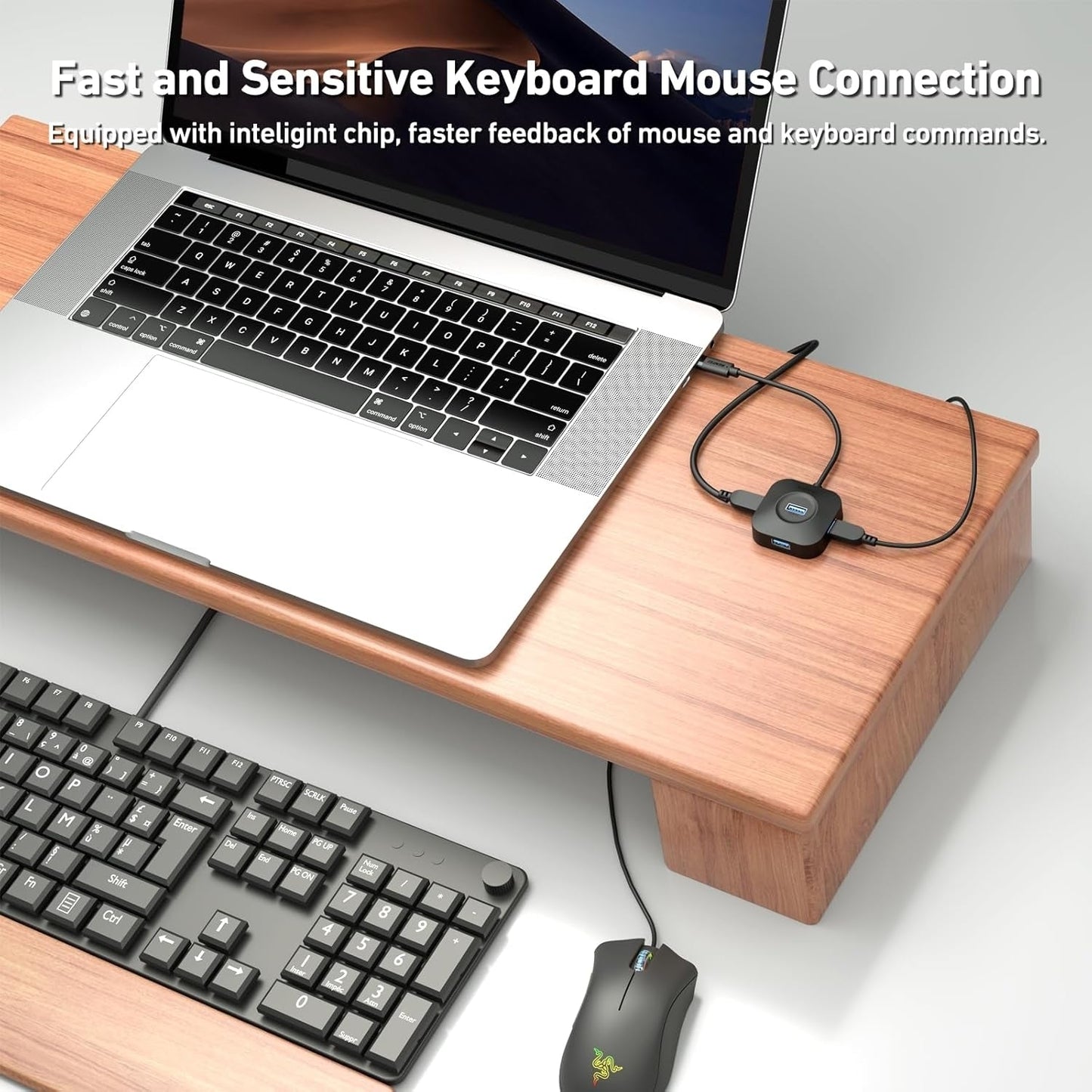 BENFEI 371BK USB-C 4-port USB 3.0 Hub Tristar Online