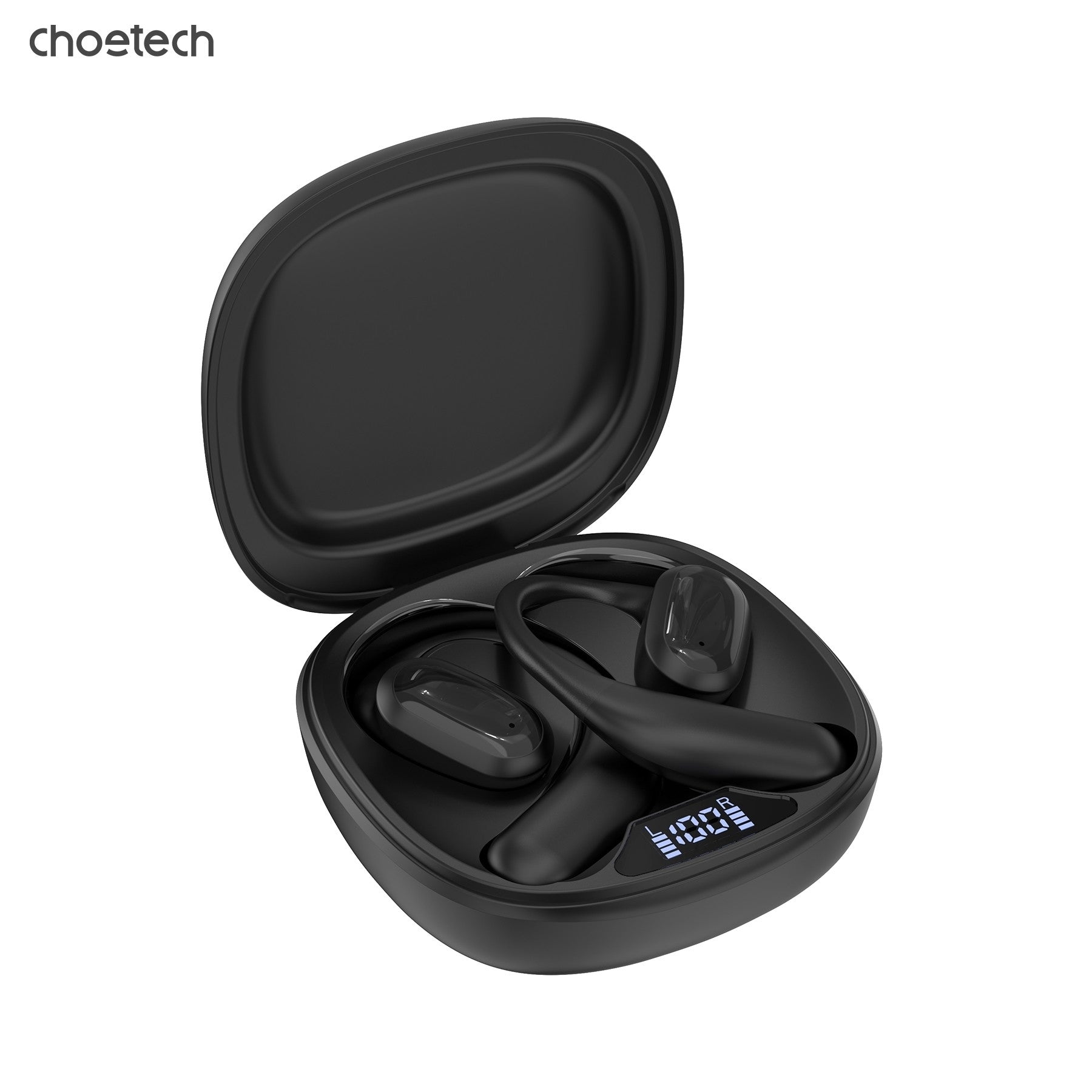 CHOETECH BH-T25 OWS Painless New Concept Bluetooth Earbuds V5.3 TWS Black Tristar Online