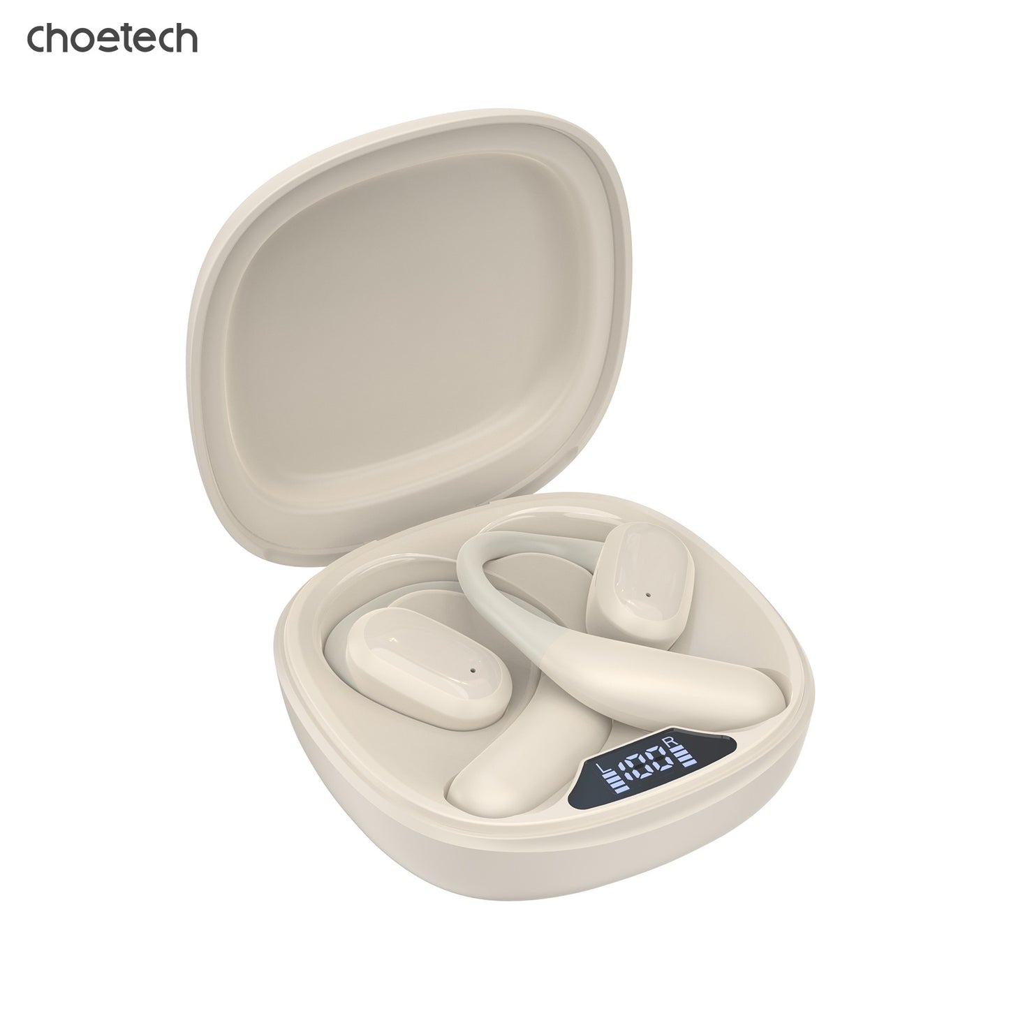 CHOETECH BH-T25 OWS Painless New Concept Bluetooth Earbuds V5.3 TWS White Tristar Online