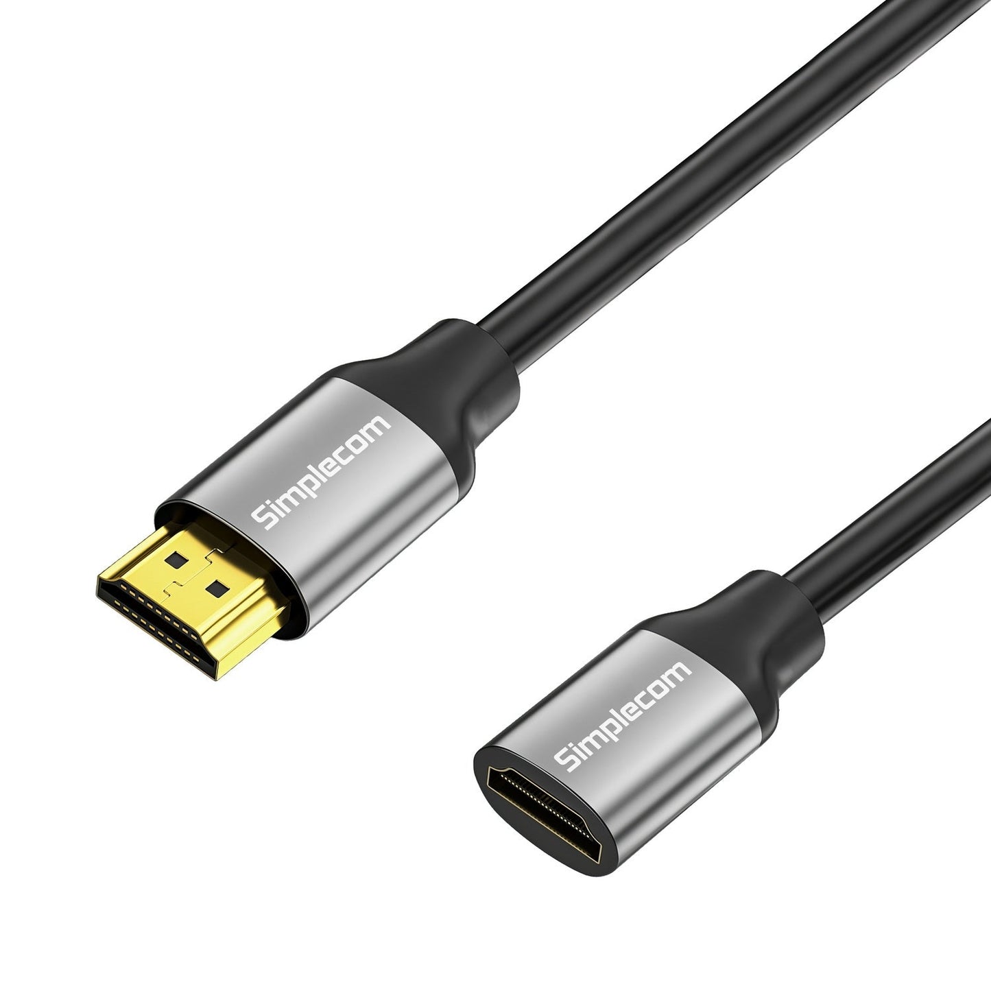 Simplecom CAF305 0.5M HDMI 2.1 Extension Cable Male to Female 48Gbps 8K@60Hz Tristar Online