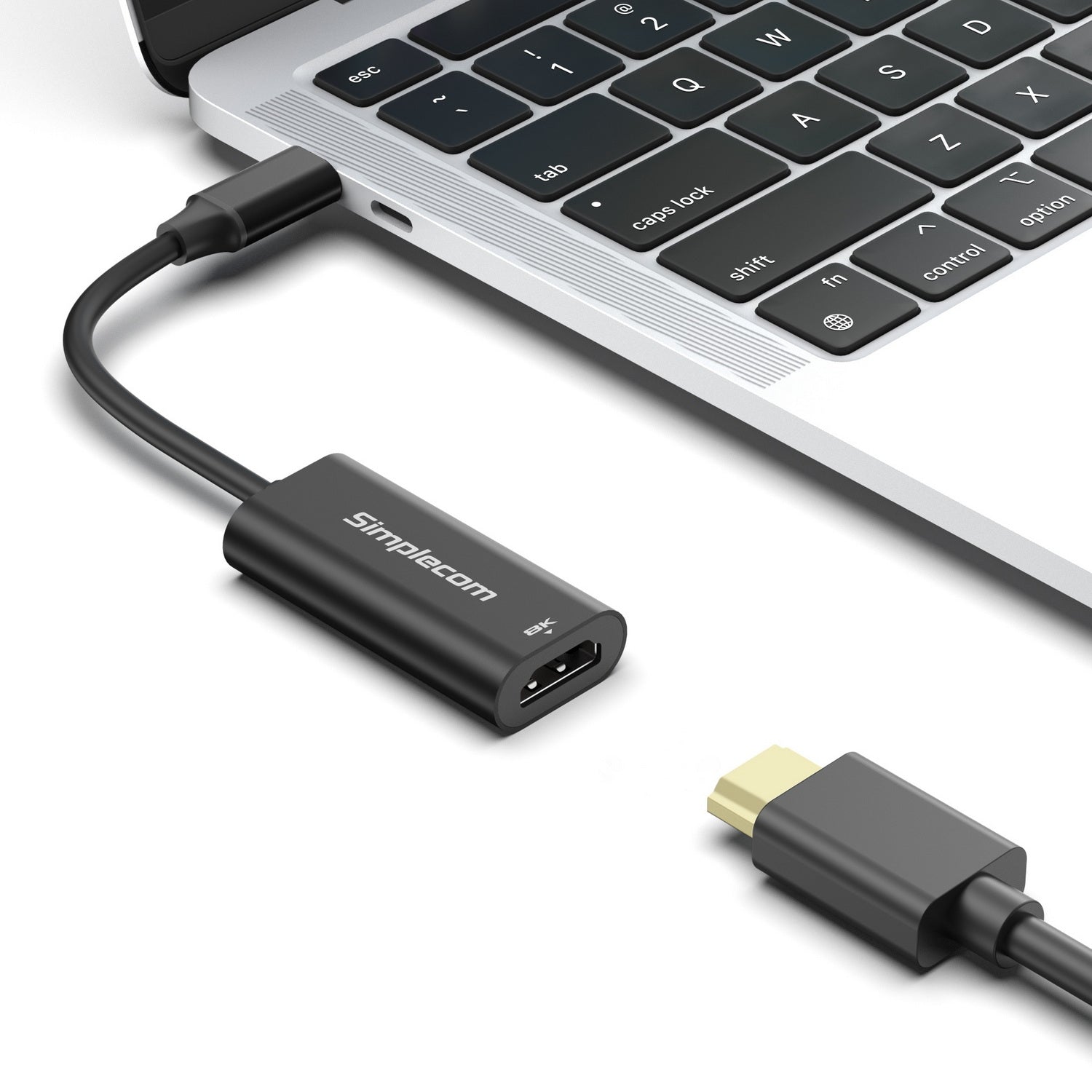 Simplecom DA105 USB-C to HDMI 2.1 Adapter 8K@60hz Tristar Online