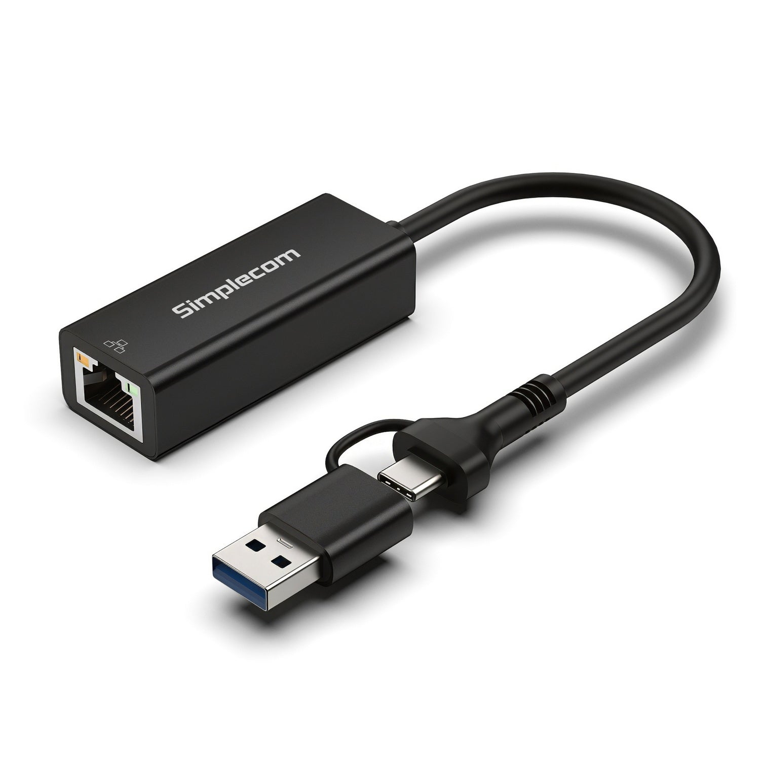Simplecom NU315C SuperSpeed USB-C and USB-A to Gigabit Ethernet Adapter Tristar Online