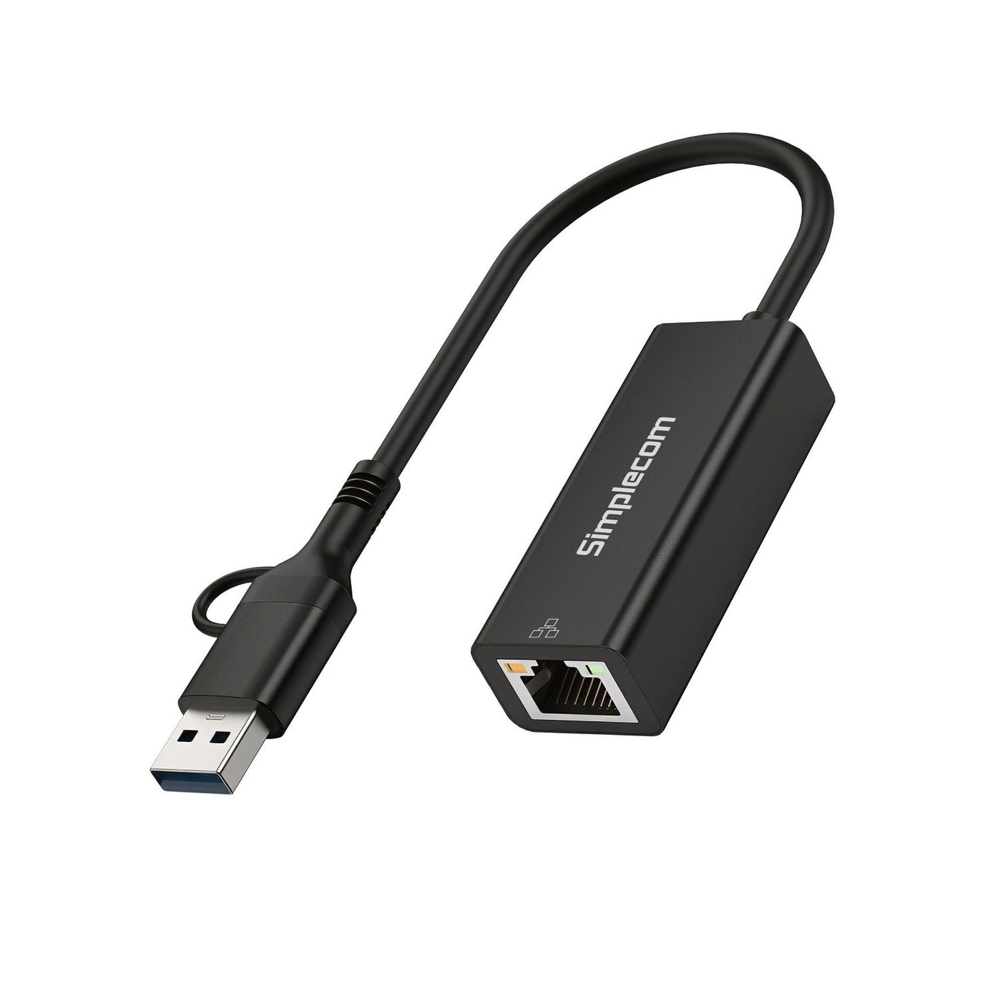 Simplecom NU315C SuperSpeed USB-C and USB-A to Gigabit Ethernet Adapter Tristar Online