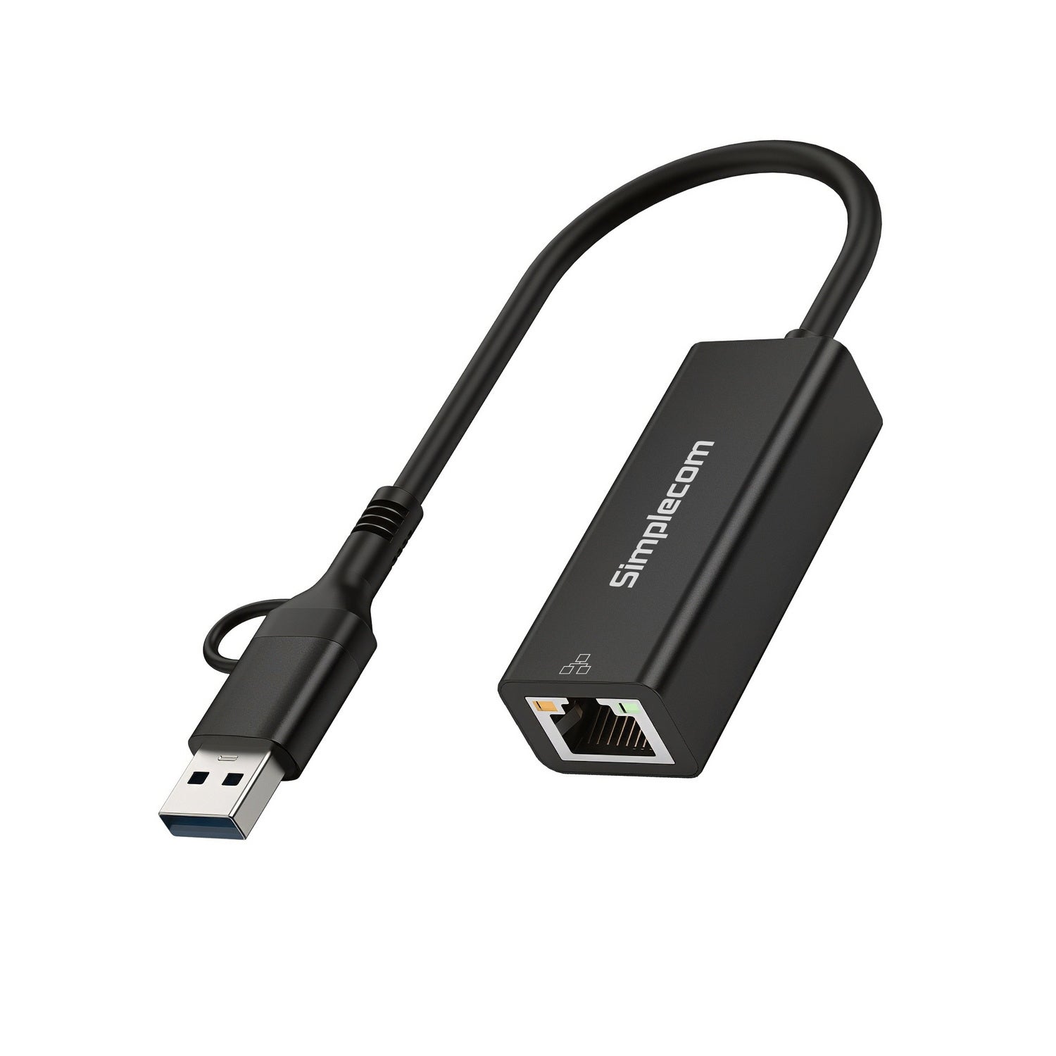 Simplecom NU315C SuperSpeed USB-C and USB-A to Gigabit Ethernet Adapter Tristar Online