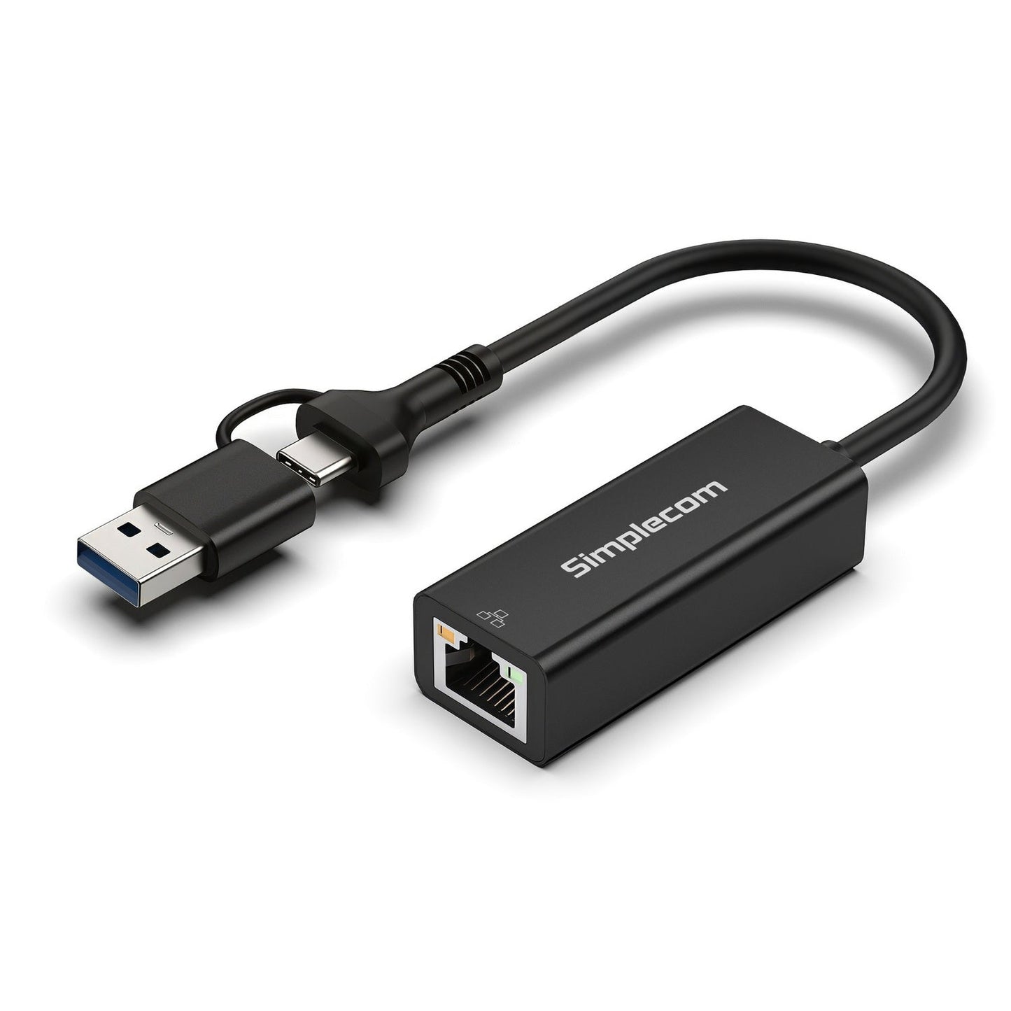 Simplecom NU315C SuperSpeed USB-C and USB-A to Gigabit Ethernet Adapter Tristar Online