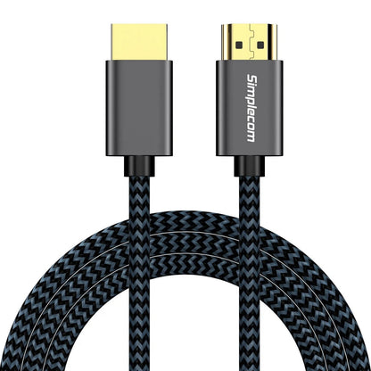 Simplecom SBT002 Ultra High Speed HDMI 2.1 Cable Nylon Braided 48Gbps 8K@60Hz Tristar Online