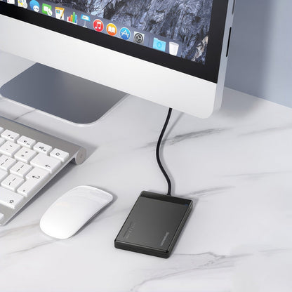 Simplecom SE109 Tool-free 2.5" SATA HDD SSD to USB-C Enclosure USB 3.2 Gen 1 Tristar Online