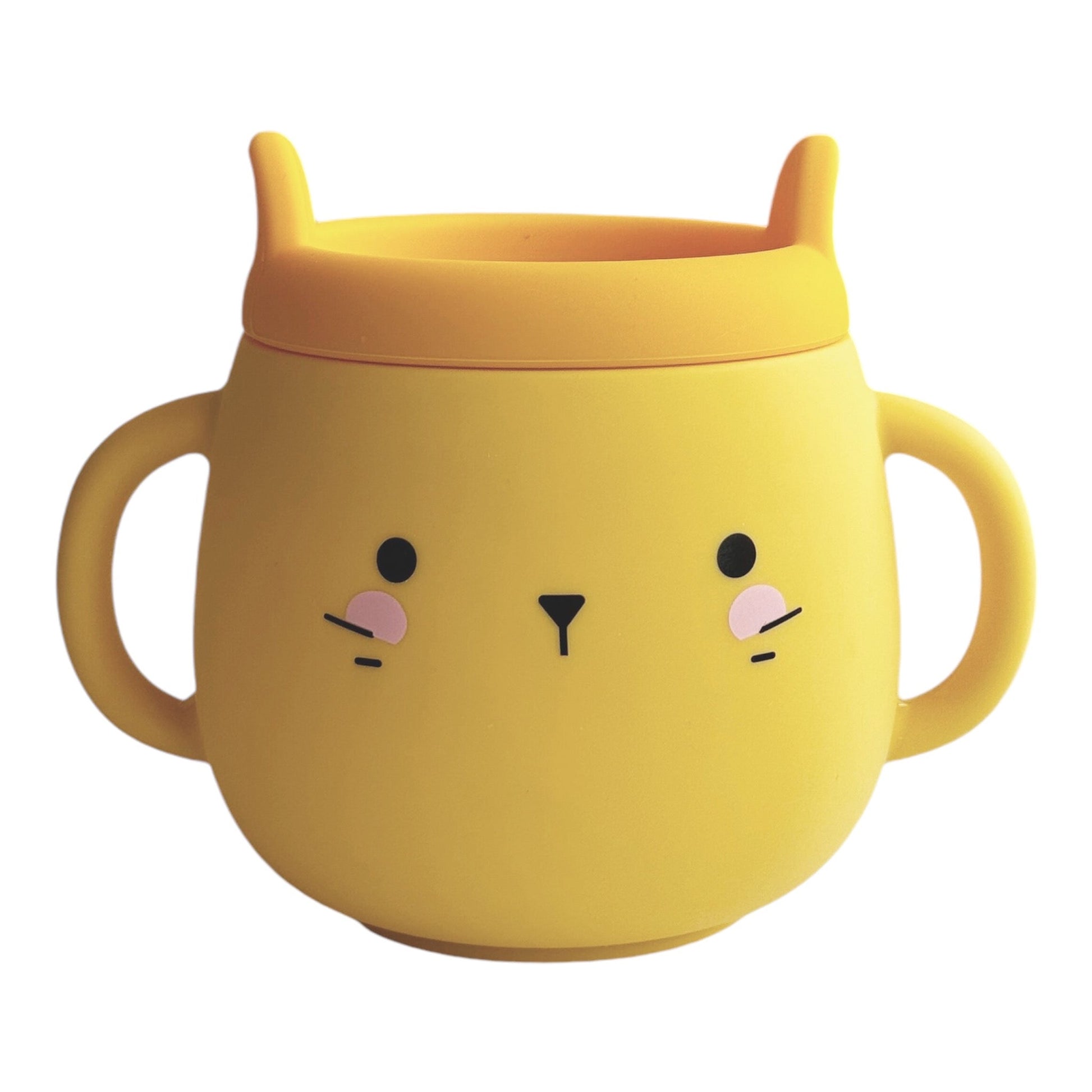 Whisker Wonderland Innovative Hydroponic Cat Grass Growing Mug - Yellow | Soil-Free, Digestion & Hairball Aid, Eco-Friendly Silicone, Reusable Tristar Online