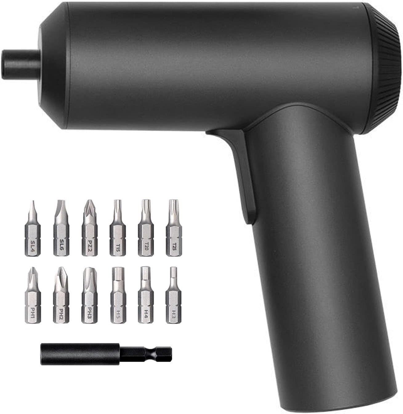 Xiaomi Mijia Cordless Rechargeable Screwdriver 3.6V 2000mAh Li-ion 5N.m Electric Screwdriver With 12Pcs S2 Screw Bits Tristar Online