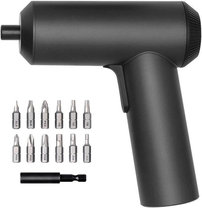 Xiaomi Mijia Cordless Rechargeable Screwdriver 3.6V 2000mAh Li-ion 5N.m Electric Screwdriver With 12Pcs S2 Screw Bits Tristar Online