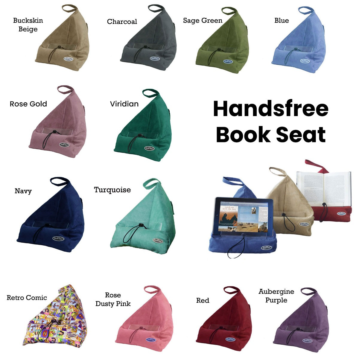 The Book Seat Handsfree Book Seat Navy Tristar Online