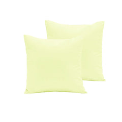 Pair of Polyester Cotton European Pillowcases Buttercup Tristar Online