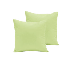 Pair of Polyester Cotton European Pillowcases Moss Tristar Online