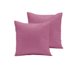 Pair of Polyester Cotton European Pillowcases Plum Tristar Online