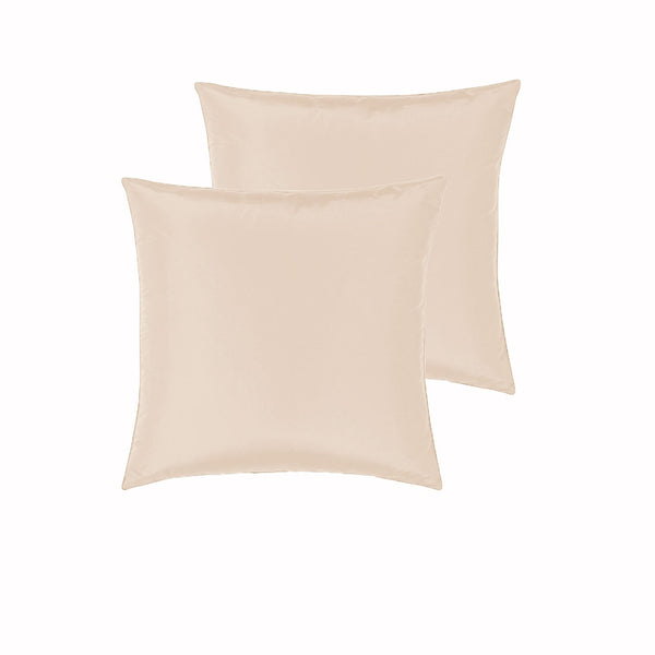 PepperMIll Satin European Pillowcases ( Pair ) APRICOT Tristar Online