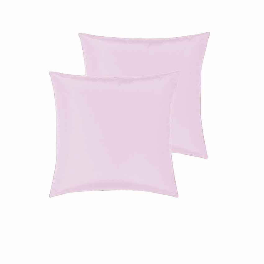 PepperMIll Satin European Pillowcases ( Pair ) PINK Tristar Online