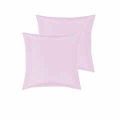 PepperMIll Satin European Pillowcases ( Pair ) PINK Tristar Online