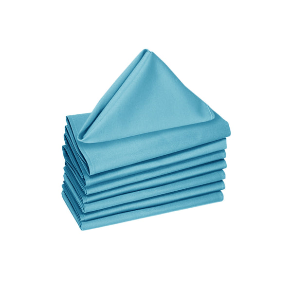 Hoydu Set of 8 Cotton Napkins Aqua Tristar Online