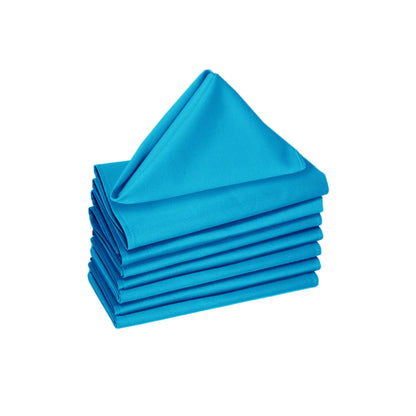Hoydu Set of 8 Cotton Napkins Blue Bird Tristar Online